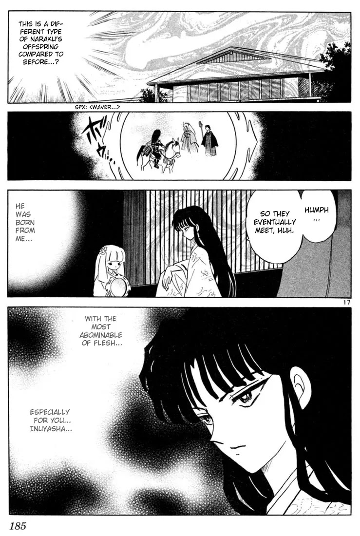 InuYasha Chapter 208 page 17 - Chapter 208: The Man With No Face