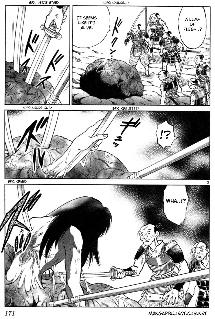 InuYasha Chapter 208 page 3 - Chapter 208: The Man With No Face