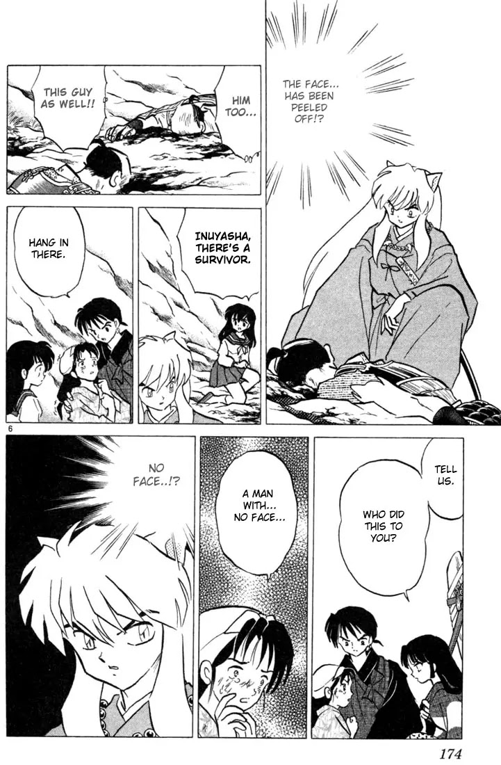 InuYasha Chapter 208 page 6 - Chapter 208: The Man With No Face
