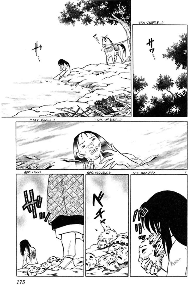 InuYasha Chapter 208 page 7 - Chapter 208: The Man With No Face