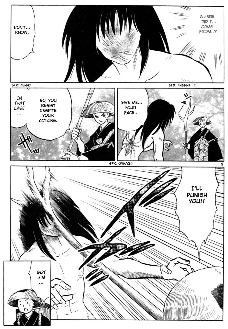 InuYasha Chapter 208 page 9 - Chapter 208: The Man With No Face