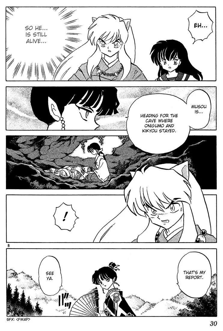 InuYasha Chapter 210 page 8 - Chapter 210: Onigumos's Memory