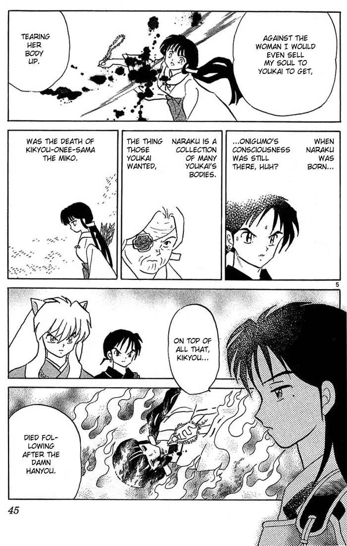 InuYasha Chapter 211 page 5 - Chapter 211: Onigumo and Musou