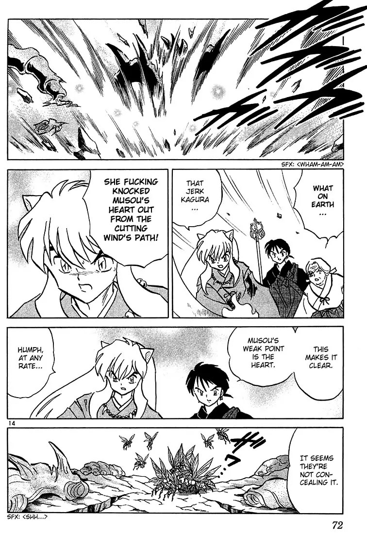 InuYasha Chapter 212 page 14 - Chapter 212: Heart