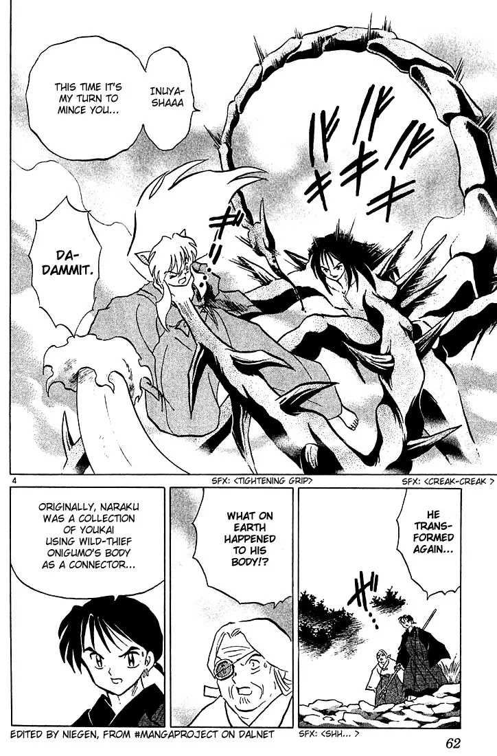 InuYasha Chapter 212 page 4 - Chapter 212: Heart