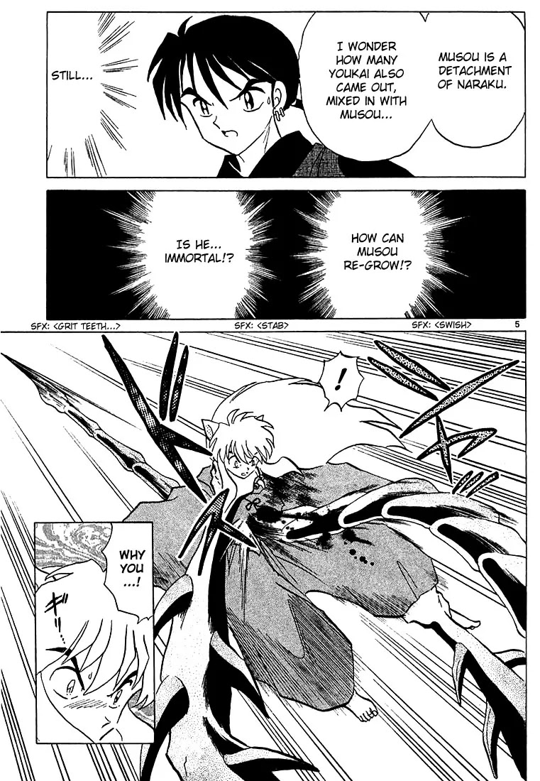 InuYasha Chapter 212 page 5 - Chapter 212: Heart