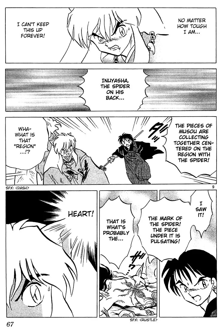InuYasha Chapter 212 page 9 - Chapter 212: Heart