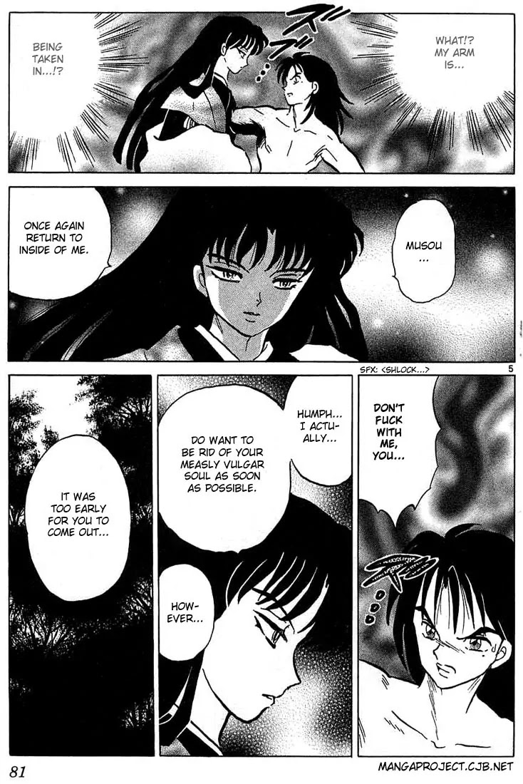 InuYasha Chapter 213 page 5 - Chapter 213: Hanyou Naraku
