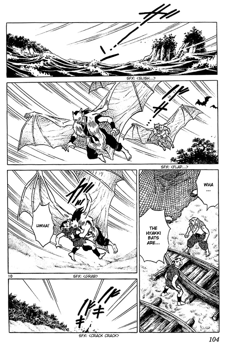 InuYasha Chapter 214 page 10 - Chapter 214: The Hiyakki Bats
