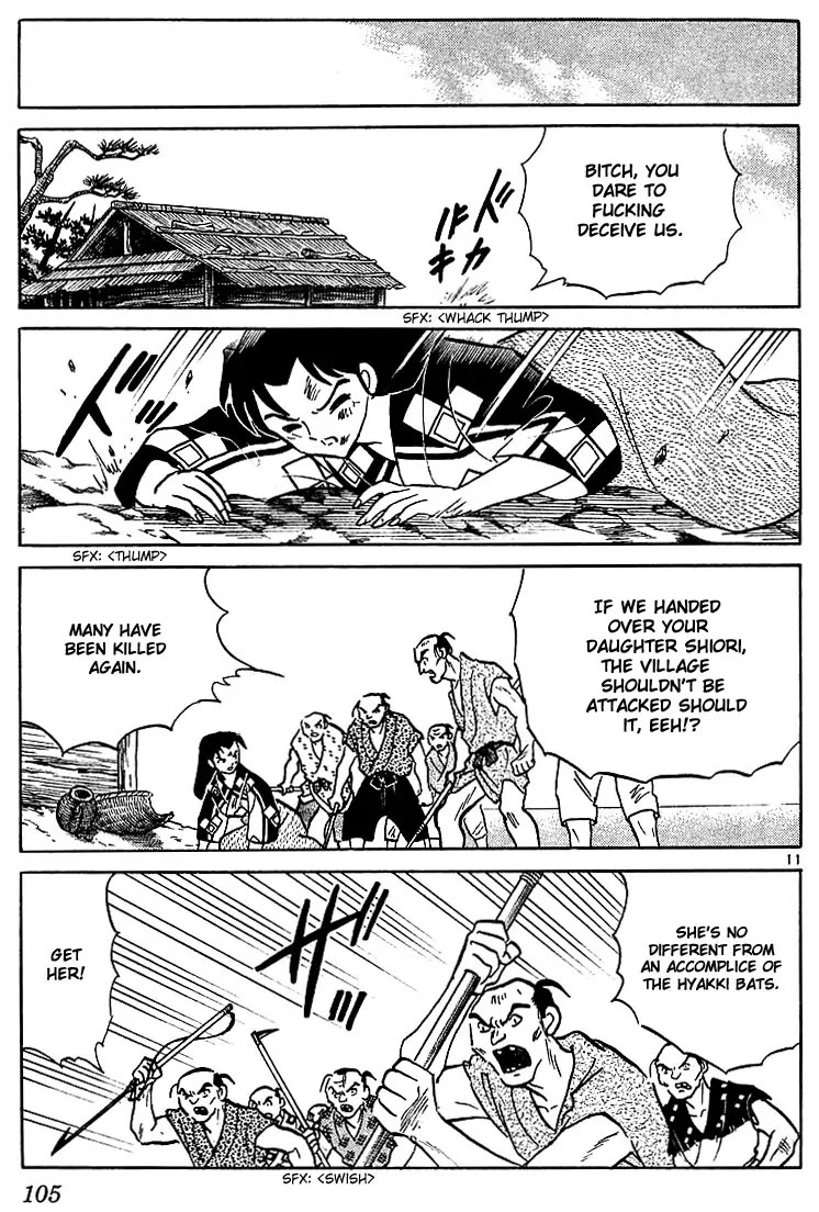 InuYasha Chapter 214 page 11 - Chapter 214: The Hiyakki Bats