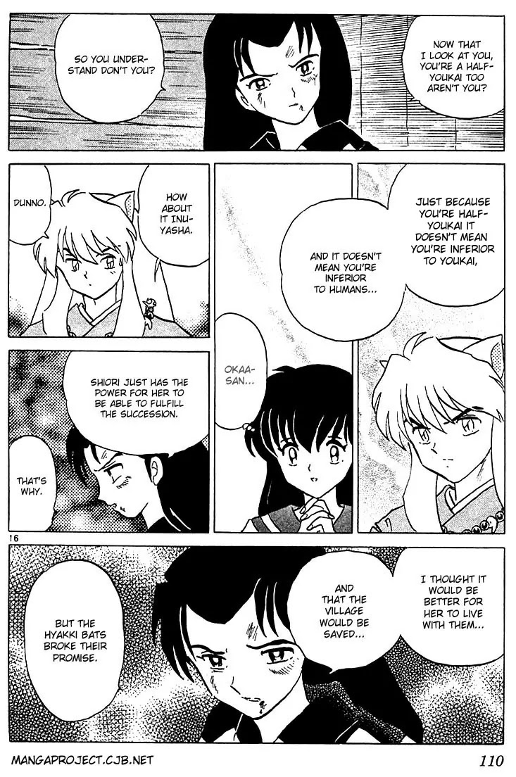 InuYasha Chapter 214 page 16 - Chapter 214: The Hiyakki Bats