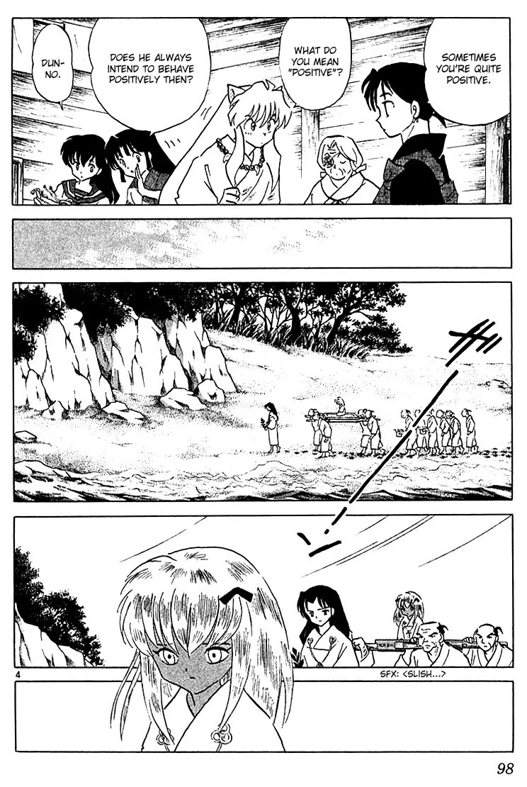 InuYasha Chapter 214 page 4 - Chapter 214: The Hiyakki Bats
