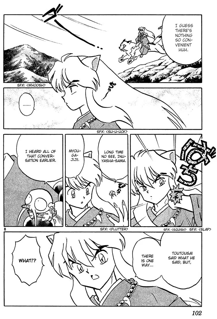 InuYasha Chapter 214 page 8 - Chapter 214: The Hiyakki Bats