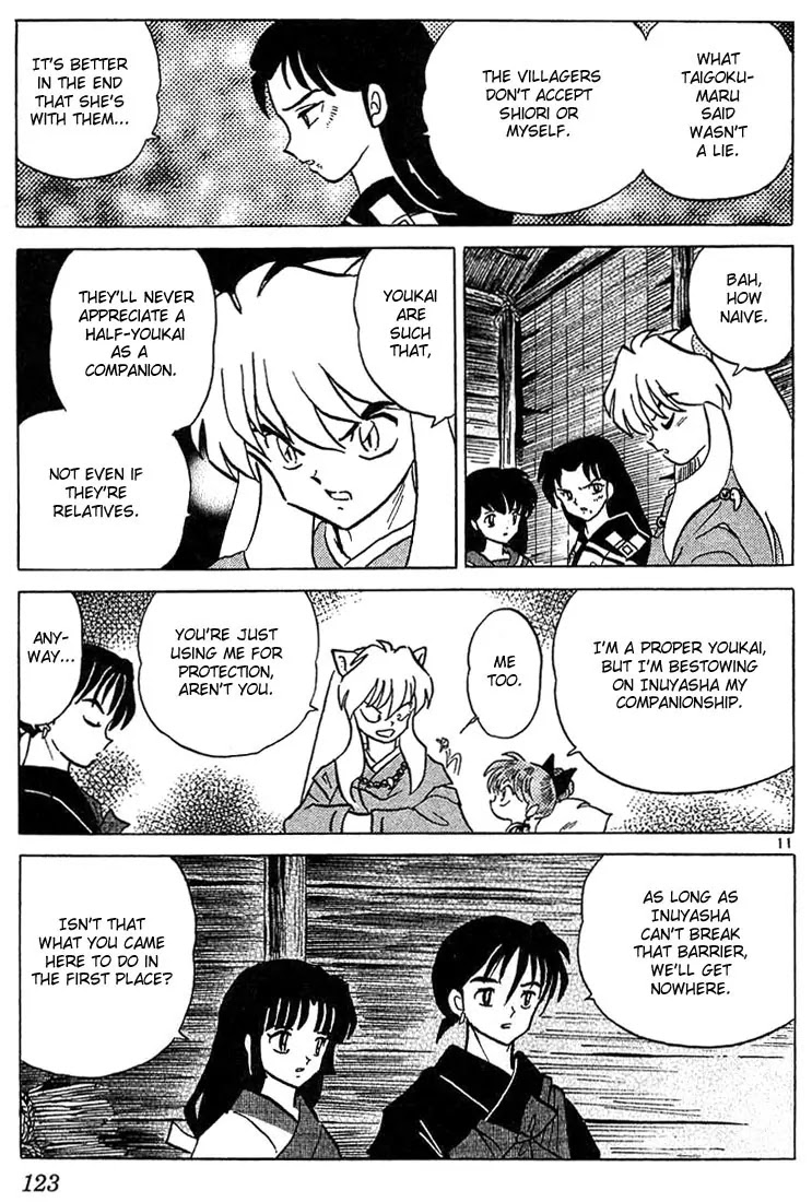 InuYasha Chapter 215 page 11 - Chapter 215: Shiori's Barrier