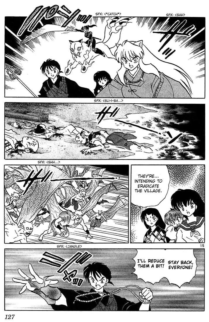 InuYasha Chapter 215 page 15 - Chapter 215: Shiori's Barrier
