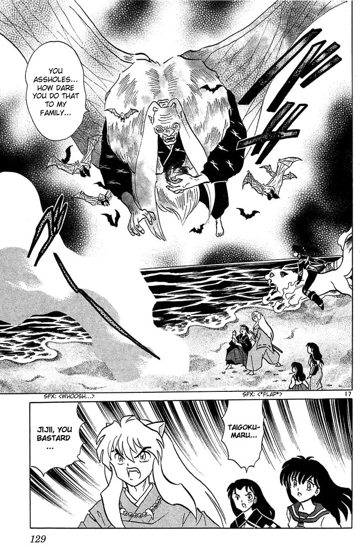 InuYasha Chapter 215 page 17 - Chapter 215: Shiori's Barrier