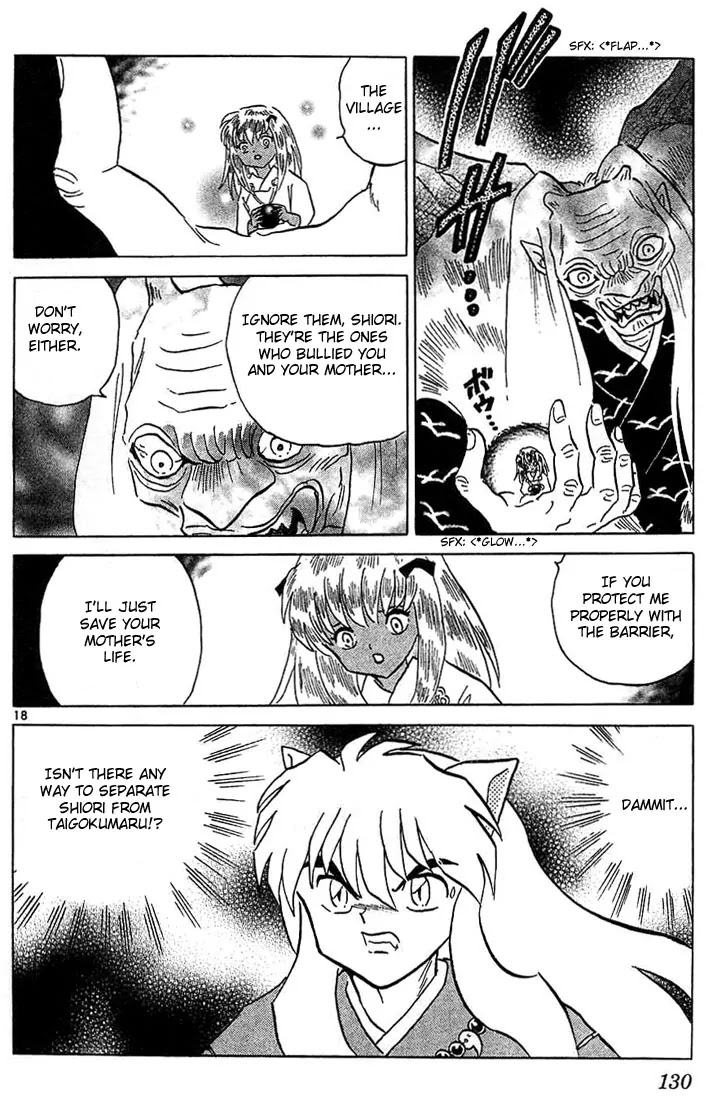 InuYasha Chapter 215 page 18 - Chapter 215: Shiori's Barrier
