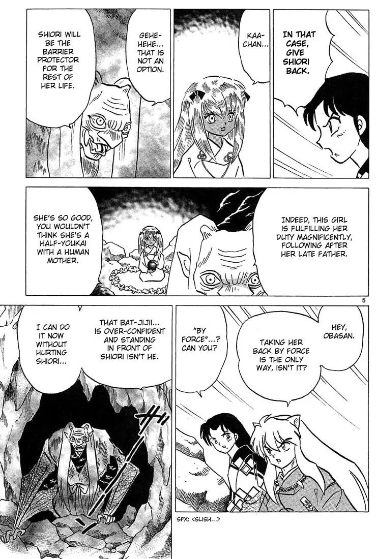 InuYasha Chapter 215 page 5 - Chapter 215: Shiori's Barrier
