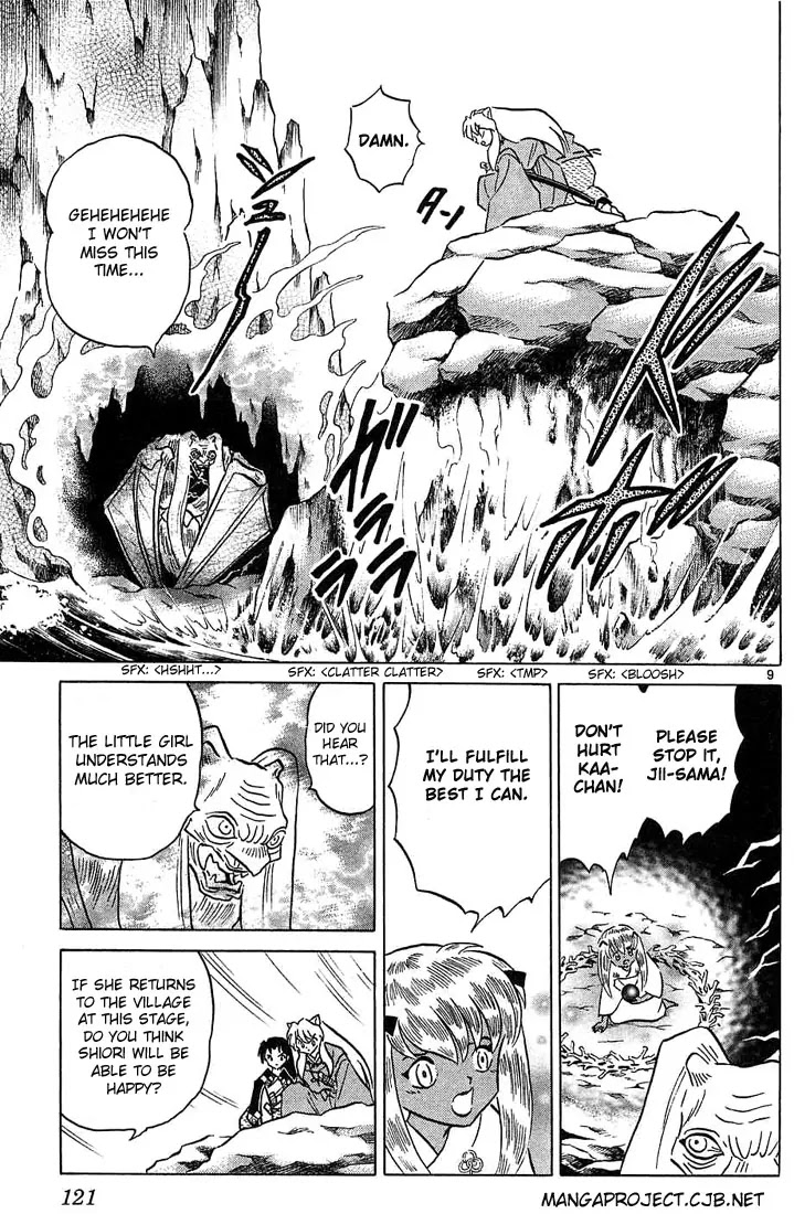 InuYasha Chapter 215 page 9 - Chapter 215: Shiori's Barrier