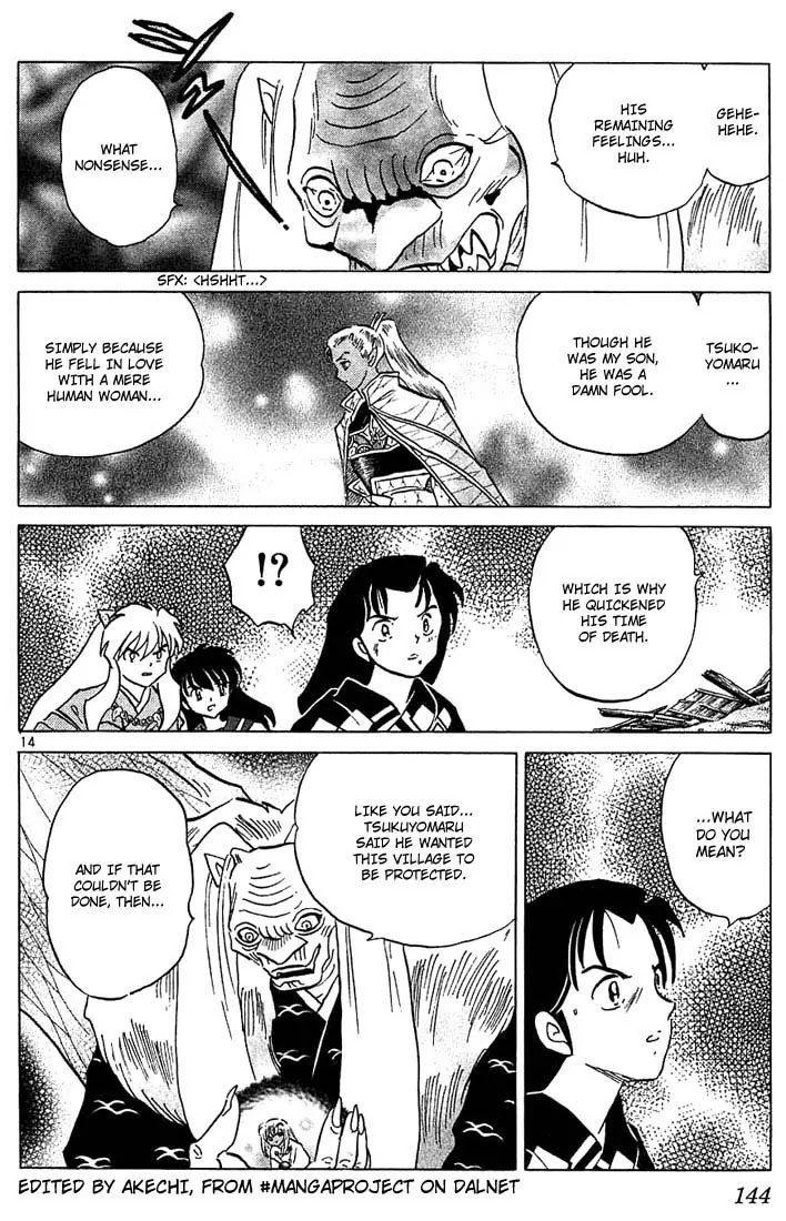 InuYasha Chapter 216 page 14 - Chapter 216: Father's Wish