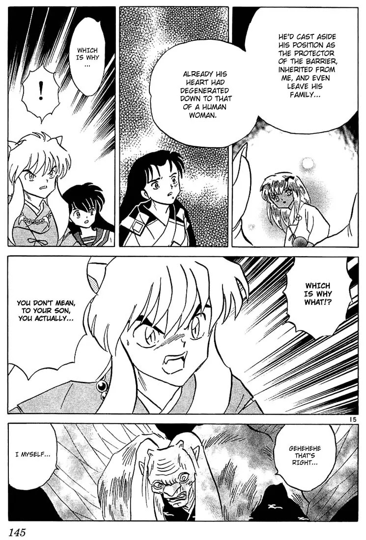InuYasha Chapter 216 page 15 - Chapter 216: Father's Wish