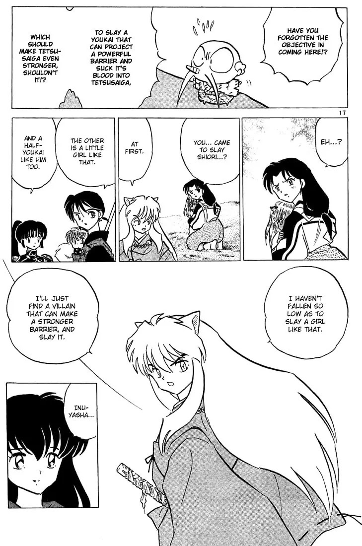 InuYasha Chapter 217 page 16 - Chapter 217: Shiori's Power