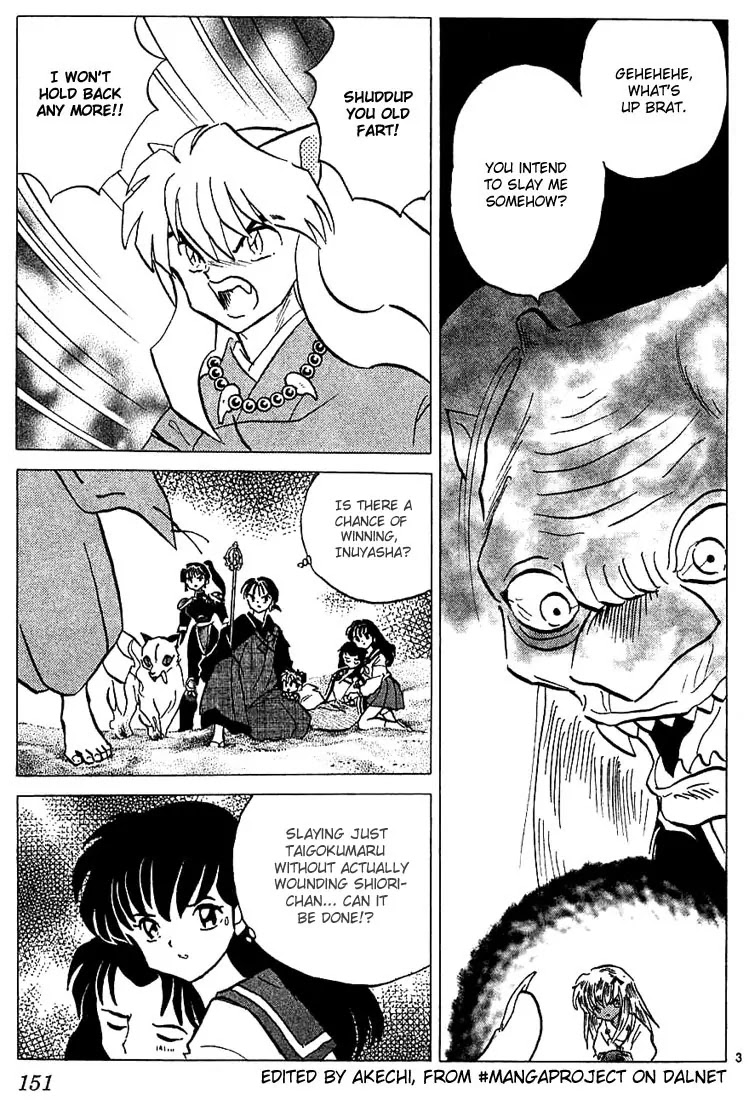 InuYasha Chapter 217 page 3 - Chapter 217: Shiori's Power