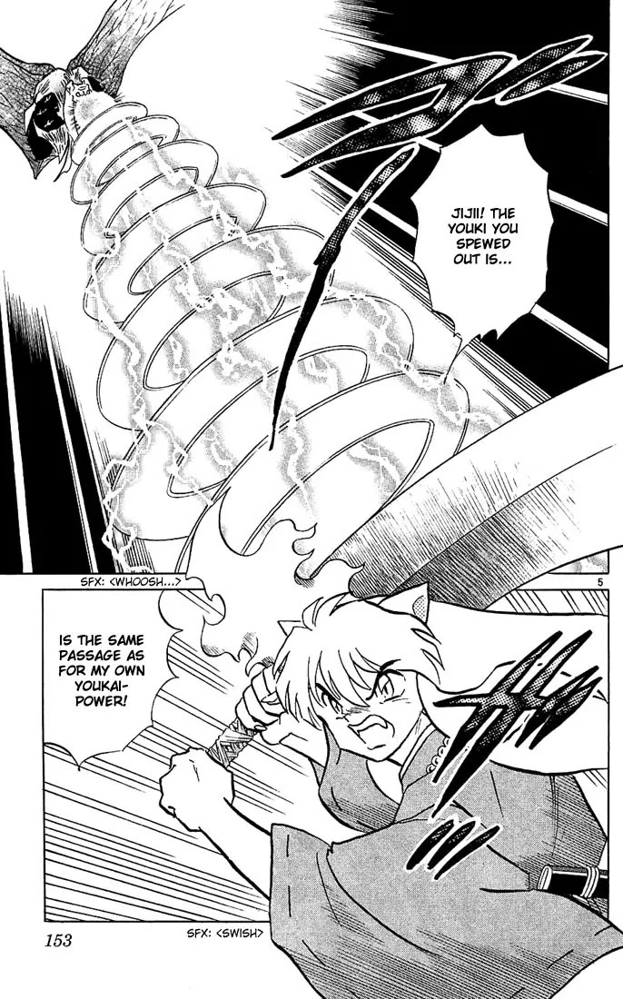 InuYasha Chapter 217 page 5 - Chapter 217: Shiori's Power