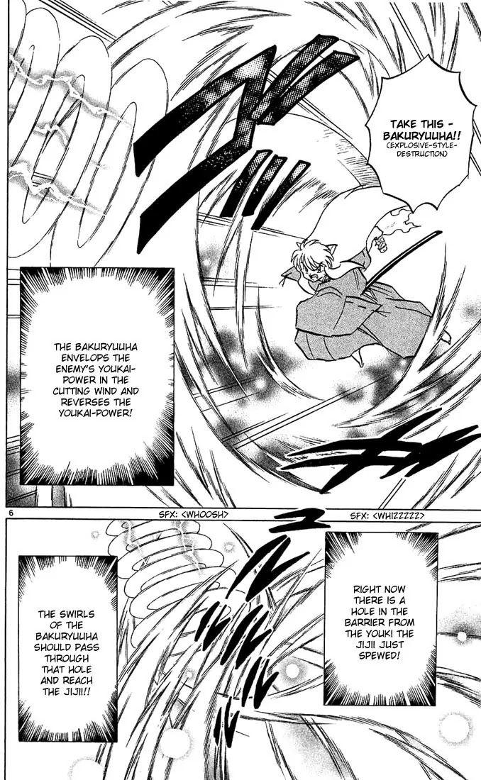 InuYasha Chapter 217 page 6 - Chapter 217: Shiori's Power