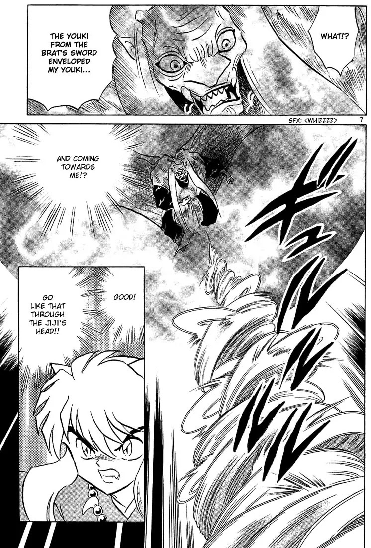InuYasha Chapter 217 page 7 - Chapter 217: Shiori's Power
