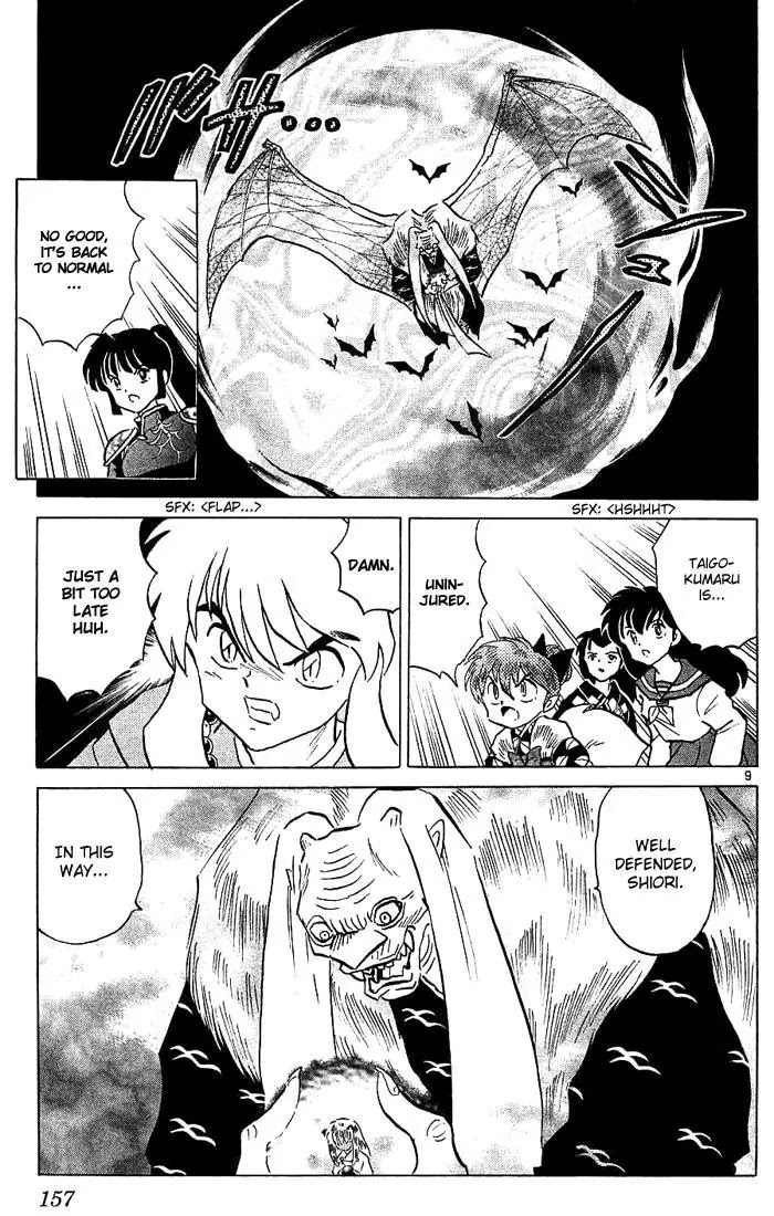 InuYasha Chapter 217 page 9 - Chapter 217: Shiori's Power