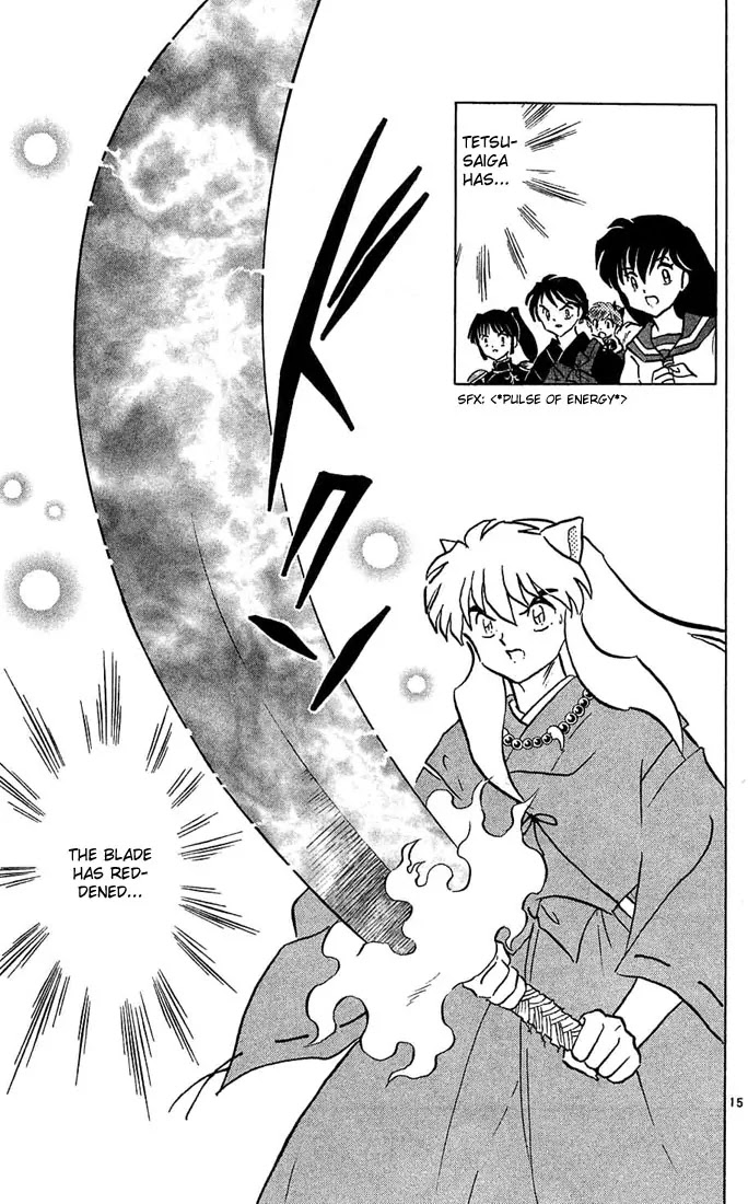 InuYasha Chapter 218 page 15 - Chapter 218: Red Blade