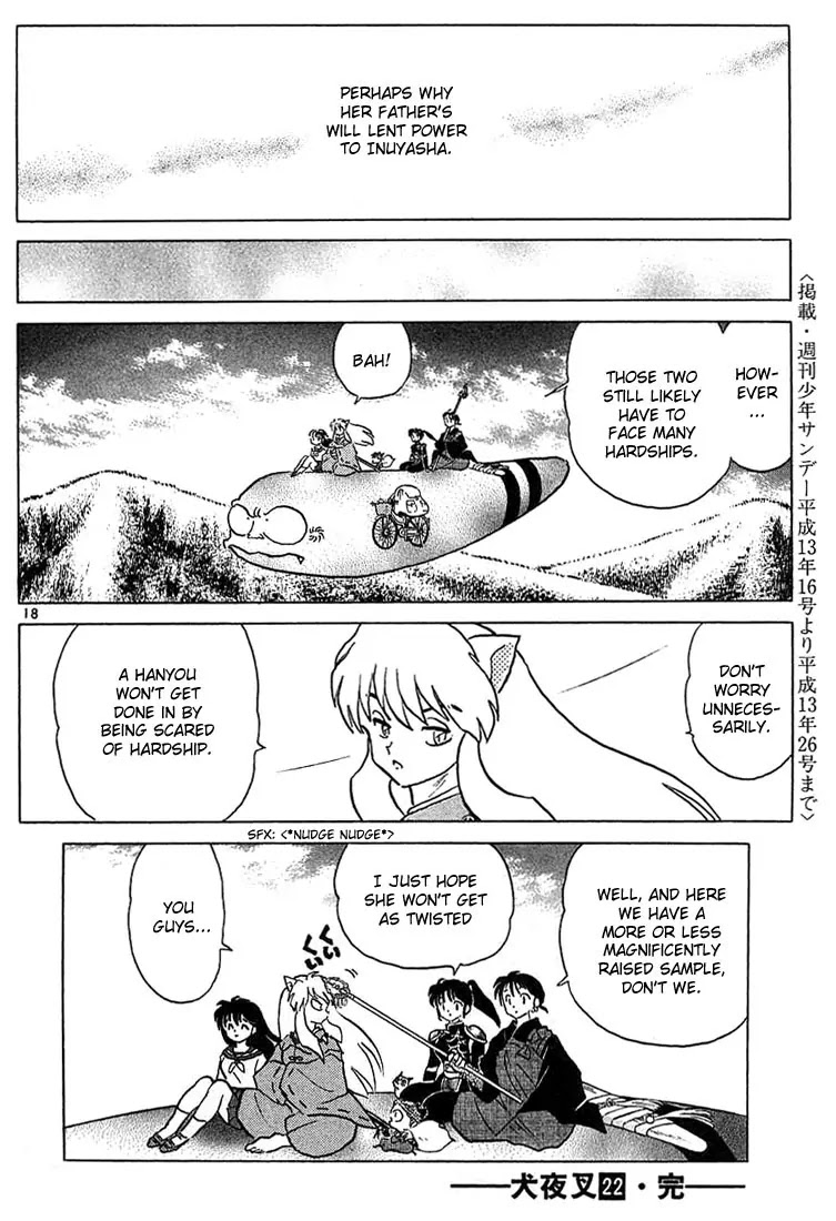 InuYasha Chapter 218 page 18 - Chapter 218: Red Blade