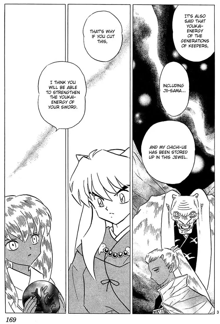 InuYasha Chapter 218 page 3 - Chapter 218: Red Blade