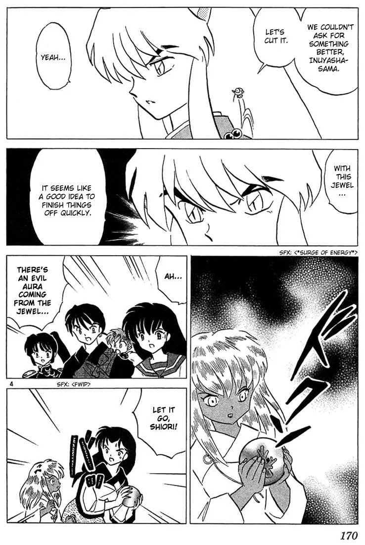 InuYasha Chapter 218 page 4 - Chapter 218: Red Blade