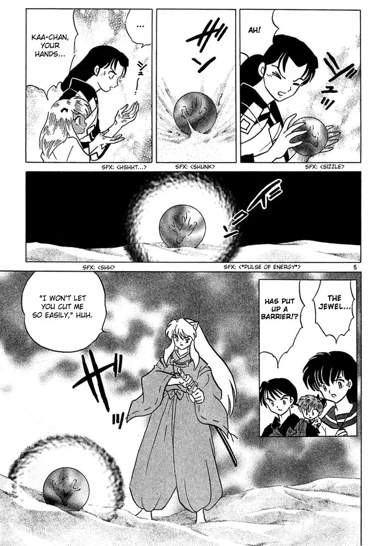 InuYasha Chapter 218 page 5 - Chapter 218: Red Blade
