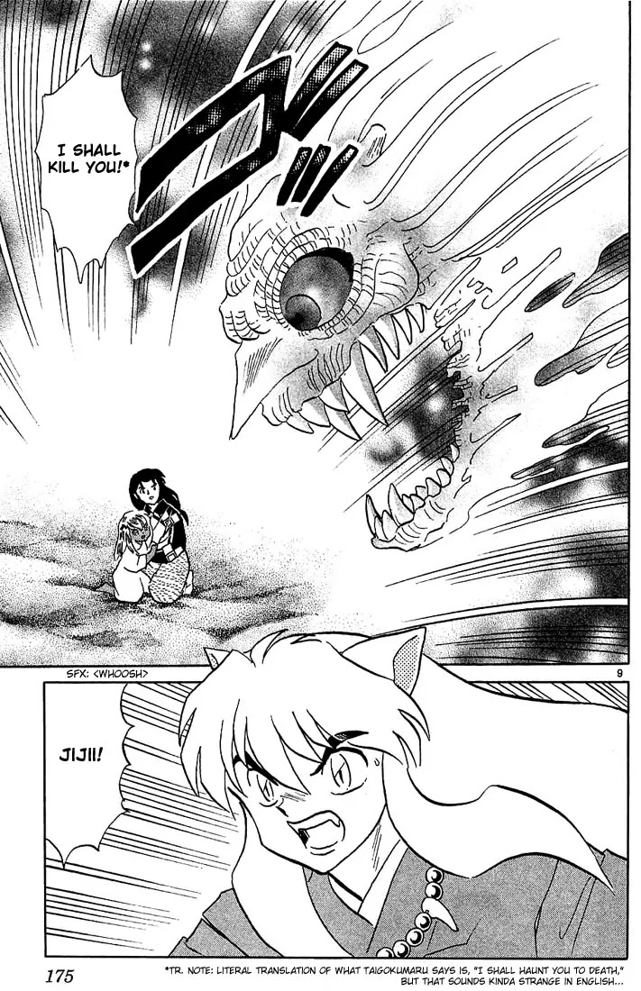 InuYasha Chapter 218 page 9 - Chapter 218: Red Blade