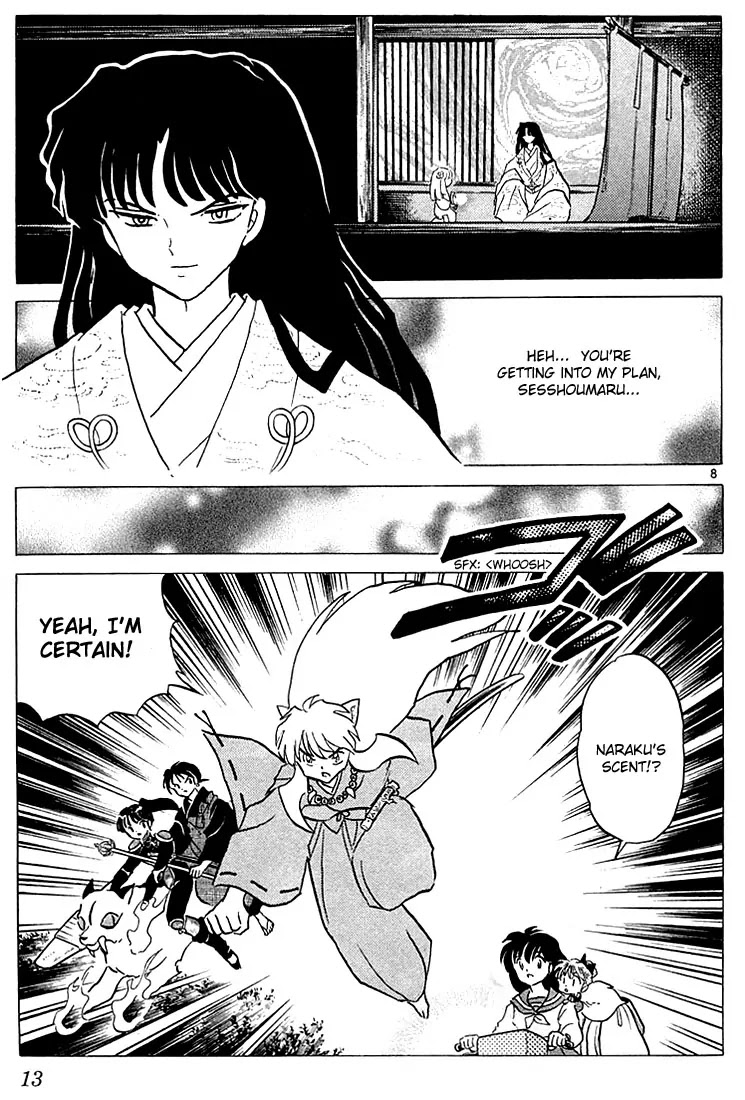 InuYasha Chapter 219 page 11 - Chapter 219: Kidnaped Rin