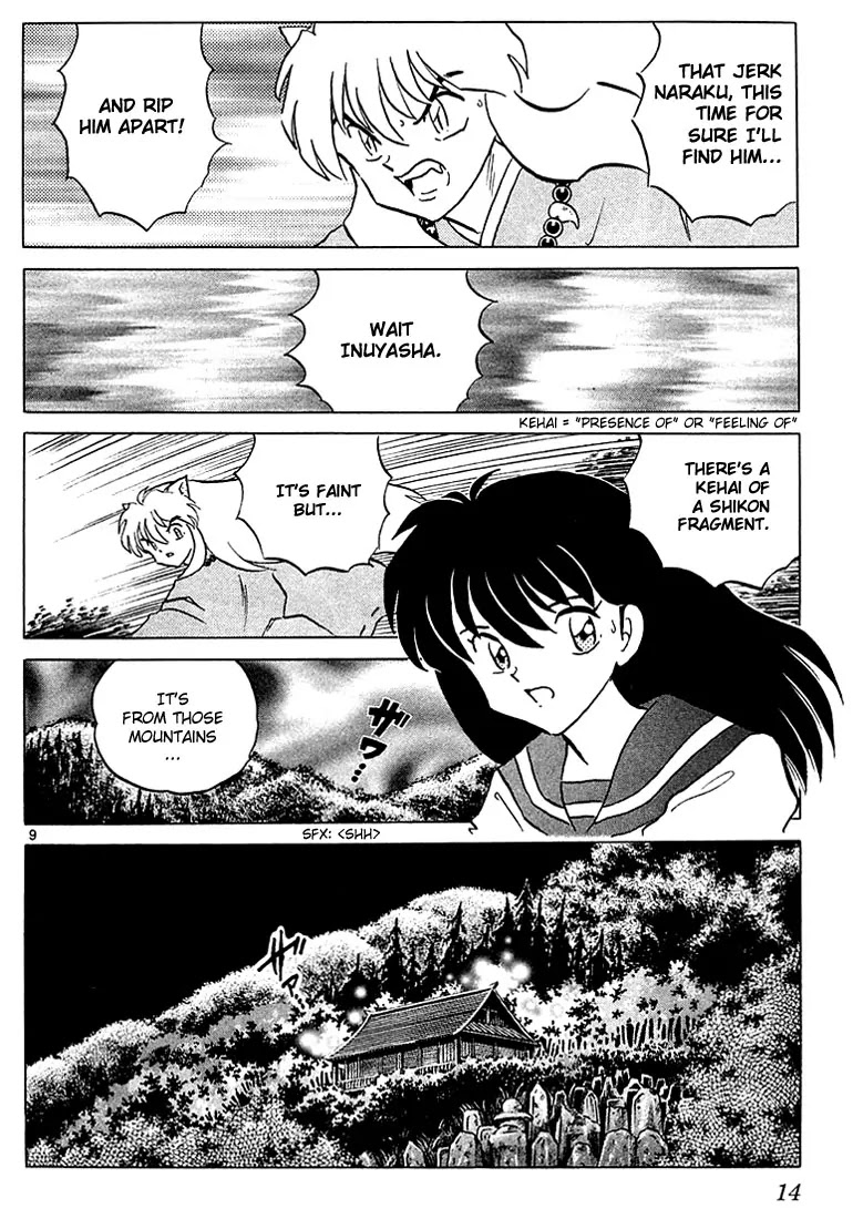InuYasha Chapter 219 page 12 - Chapter 219: Kidnaped Rin