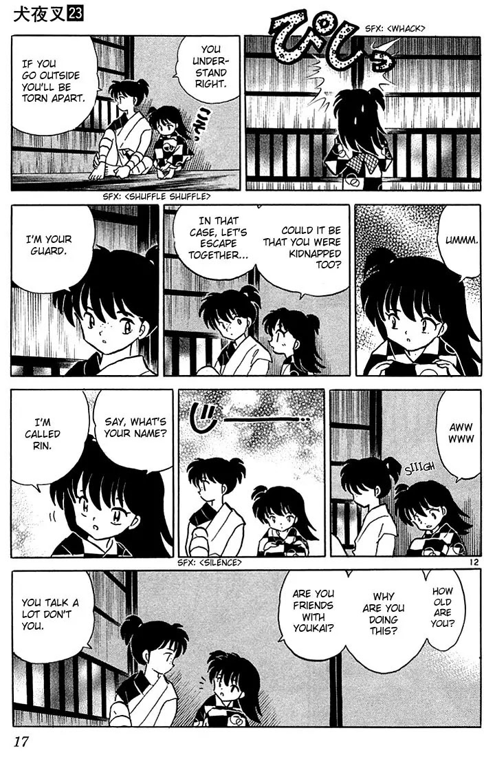 InuYasha Chapter 219 page 15 - Chapter 219: Kidnaped Rin