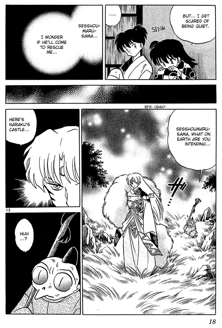 InuYasha Chapter 219 page 16 - Chapter 219: Kidnaped Rin