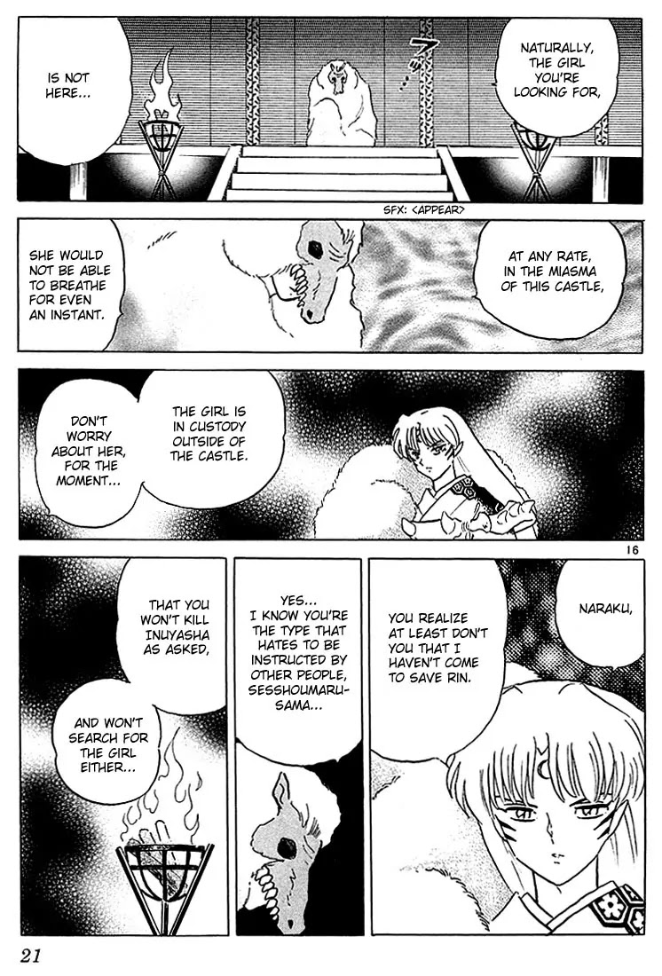 InuYasha Chapter 219 page 19 - Chapter 219: Kidnaped Rin