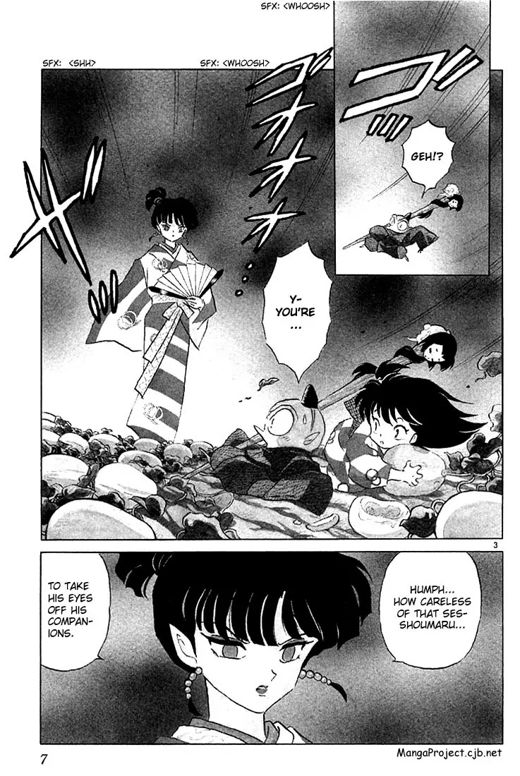 InuYasha Chapter 219 page 5 - Chapter 219: Kidnaped Rin