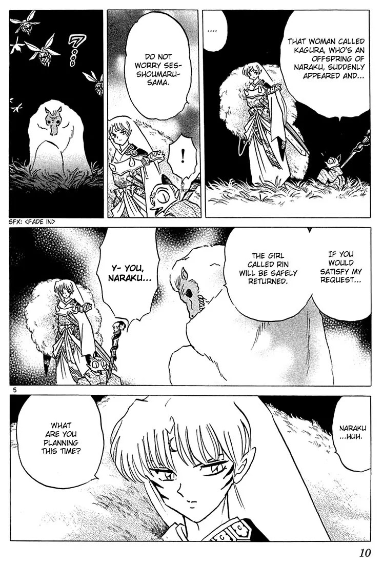 InuYasha Chapter 219 page 8 - Chapter 219: Kidnaped Rin