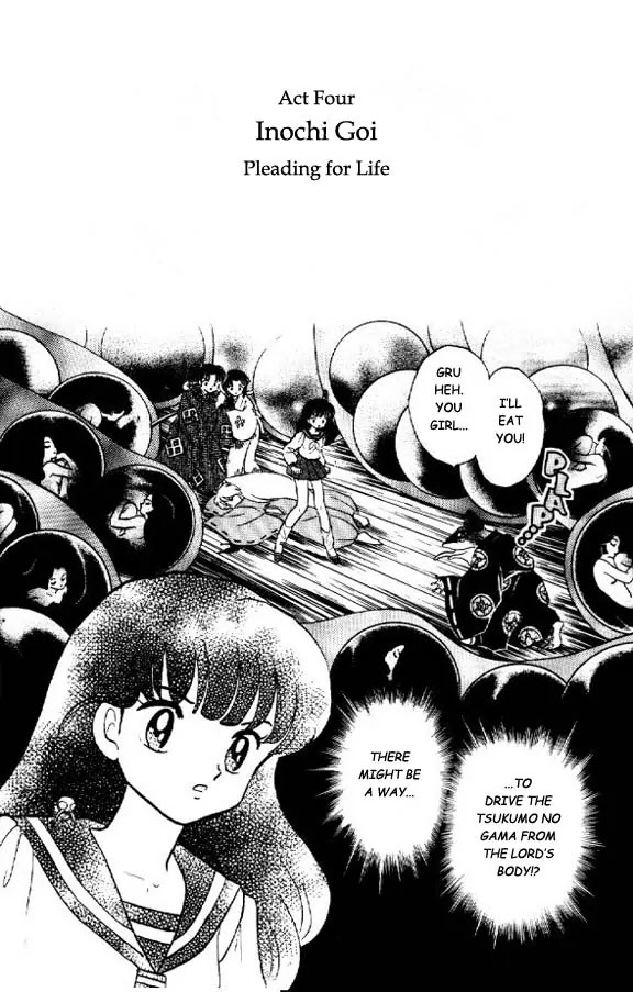 InuYasha Chapter 22 page 1 - Chapter 22: Pleading for Life