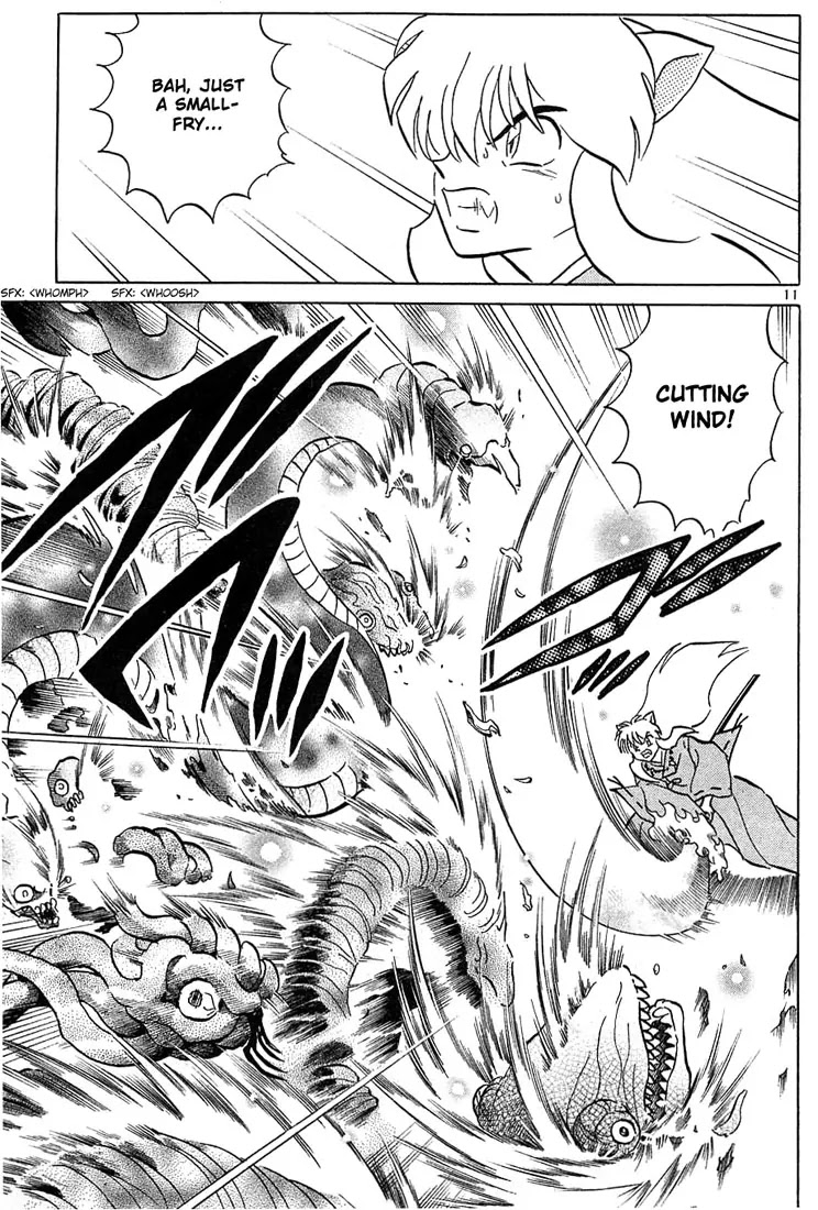 InuYasha Chapter 221 page 11 - Chapter 221: Cut the Barrier