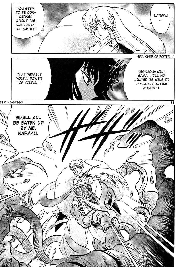InuYasha Chapter 221 page 13 - Chapter 221: Cut the Barrier