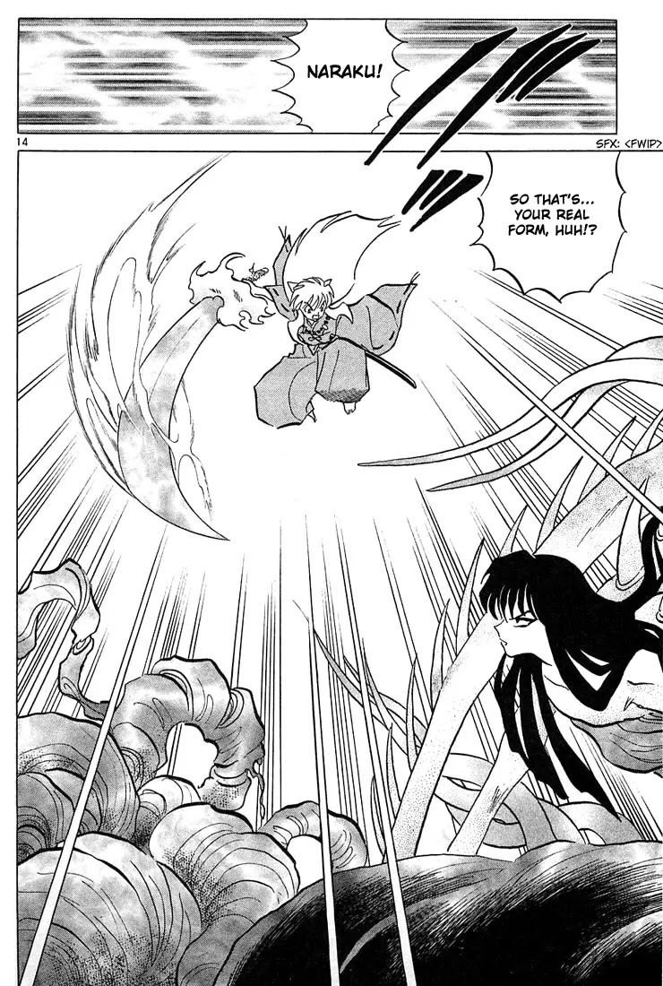 InuYasha Chapter 221 page 14 - Chapter 221: Cut the Barrier