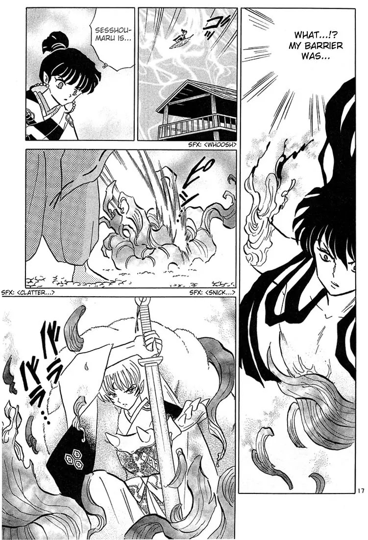 InuYasha Chapter 221 page 17 - Chapter 221: Cut the Barrier