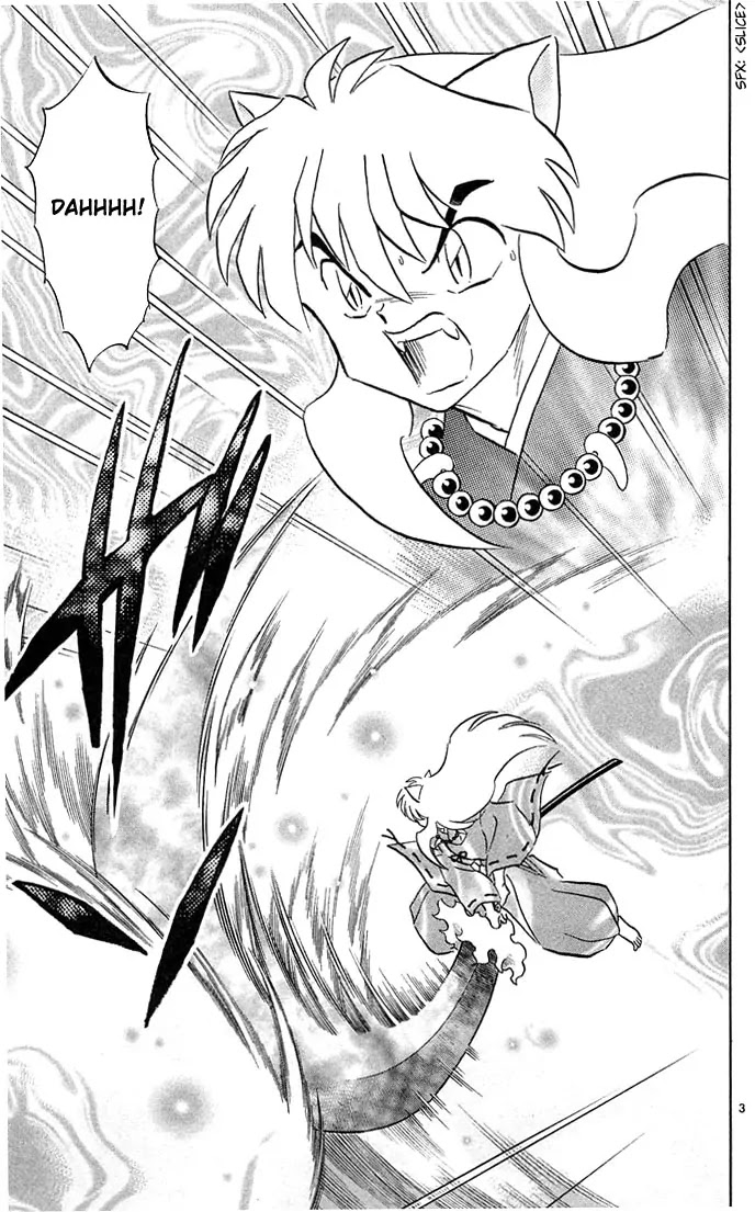 InuYasha Chapter 221 page 3 - Chapter 221: Cut the Barrier